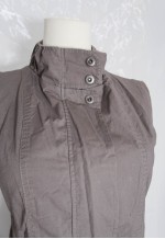 vintage y2k gorpcore Bubble Mini Dress with Cut out back